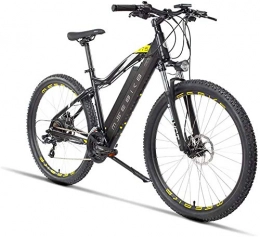 RDJM Electric Mountain Bike RDJM Electric Bike 27.5 Inch Adult Electric Mountain Bike, Aerospace grade aluminum alloy Electric Bicycle, 400W Electric Off-Road Bikes, 48V Lithium Battery (Color : A)