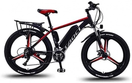 RDJM Electric Mountain Bike RDJM Electric Bike Adult Electric Mountain Bikes, 36V Lithium Battery Aluminum Alloy, Multi-Function LCD Display 26 Inch Electric Bicycle, 30 Speed (Color : A, Size : 13AH)