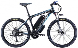 RDJM Electric Mountain Bike RDJM Electric Bike Adult Mountain Electric Bikes, 500W 48V13-16AH Lithium Battery, 27 speed Aluminum alloy Electric Bicycle (Color : B, Size : 13AH)