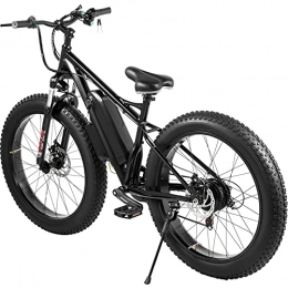 RuBao Electric Mountain Bike RuBao Electric Bike Electric, Mountain Bike 350W Ebike 26'' Electric Bicycle, 15MPH Electric Bike Adults with Fat Tire and Removable Battery Professional 21 Speed Gears