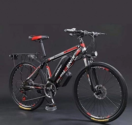 SHJR Electric Mountain Bike SHJR 26Inch Adult Electric Mountain Bike, 36V Lithium Battery Electric Bicycle, With LCD Display E-Bikes, Electric Auxiliary Cruising 50-80 km, D, 21 speed