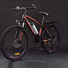 SHJR Bike SHJR 26Inch Adult Electric Mountain Bike, 36V Lithium Battery Electric Bicycle, With LCD Display E-Bikes, Electric Auxiliary Cruising 60 km, C, 27 speed