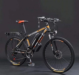 SHJR Bike SHJR 26Inch Adult Mens Electric Mountain Bike, 36V Lithium Battery Electric Bicycle, With LCD Display E-Bikes, Electric Auxiliary Cruising 80-100 km, A, 24 speed