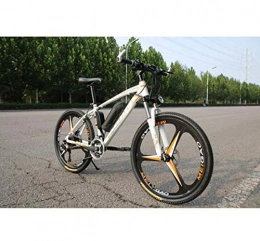 SHJR Electric Mountain Bike SHJR 26Inch Adult Mountain Electric Bike, 36V Removable Lithium Battery, With Multifunction LCD Display E-Bikes, Magnesium Alloy Integrated Wheels, C, 10AH