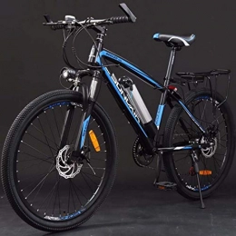 SHJR Electric Mountain Bike SHJR Adult 26Inch Electric Mountain Bike, 36V Lithium Battery Electric Bicycle, With LCD Display E-Bikes, Electric Auxiliary Cruising 40 km, C, 27 speed