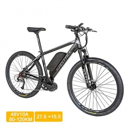 Super-ZS Bike Super-ZS 27.5 Inch 15.5 Inch Lightweight Electric Mountain Bike, Aluminum Alloy Frame 48V10A Lithium Battery Outdoor Travel Electric Power Off-road Bicycle