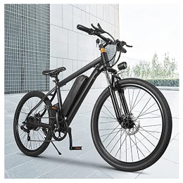 Table one Electric Mountain Bike Table one Electric Bike, 26'' Electric Bicycle, LCD Display, 500W Electric Commuter Bike, 36V 10Ah Battery, Shock Absorption, Moped