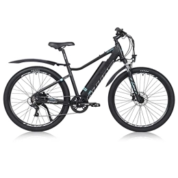 TAOCI Bike TAOCI Electric Mountain Bike, 27.5” E-Bike, E-MTB Bicycle, 36V 12.5Ah Removable Lithium Battery, Shimano 7-Speed Gear Electric Bike for Adults Commute