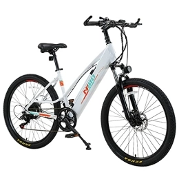 TGHY Bike TGHY Electric Bike 26'' Electric Mountain Bicycle for Adults 250W Brushless Motor Commuter E-bike Removable 36V 10Ah Lithium Battery Disc Brake 6-Speed Pedal Assist USB Output