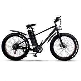 TYT Electric Mountain Bike TYT 750W Powerful Electric Bike, 26 inch 4.0 Fat Tire Mountain Bike, 48V 15Ah / 20Ah Battery, Front &Amp; Rear Disc Brake (20Ah), 20Ah + 1 Spare Battery