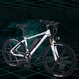 U/A Electric Mountain Bike U / A Fixed Gear Bike Aluminum Alloy Mountain Bike Adult Variable Speed Power-Assisted Bicycle Electric 26 Inch