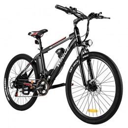 Vivi Bike Vivi Electric Bike 26" Electric Mountain Bike, 350W Ebike for Adults Electric Bicycle / Electric Commuter Bike with Removable 8Ah Lithium-Ion Battery, Shimano 21 Speed