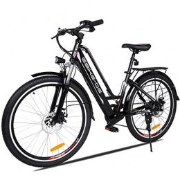 Vivi Bike Vivi Electric Bike, 26" Electric Mountain Bike / City E-bike with 250W Brushless Motor, 36V 8Ah Battery, 7 Speed Gears