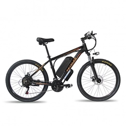 WDSWBEH Electric Mountain Bike WDSWBEH Electric Bike Electric Mountain Bike 350W Ebike 26'' Electric Bicycle, 20MPH Adults Ebike with Removable 13Ah Battery, Professional 21 Speed Gears, Black