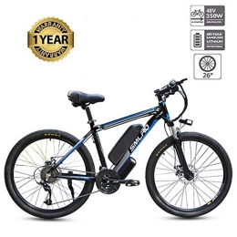 WHYTT Bike WHYTT 48V 350W Electric Bike 26" E Bikes for Adults Aluminum Alloy Mountain Bicycle with 21 Speed Shift & Removable Battery, Suitable for high and low, city