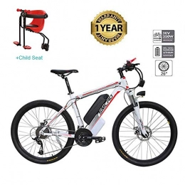 WHYTT Electric Mountain Bike WHYTT Electric Bikes for Adult 26" 36V 350W 13AH Magnesium Alloy Ebikes Bicycles All Terrain, Removable Lithium-Ion Battery Mountain Ebike for Mens, 13Ah80Km, Suitable for Traveling in The Wild City, A