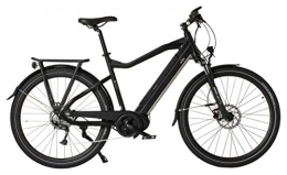 Witt E1050 Electric Bike, Allround E-Bike in Nordic Slim Design with Powerful 36 V/11.6Ah Lithium Panasonic 417,6 W in Frame Battery, Alivio 9 Speed Gear, Front Suspension and 250W Mid Motor