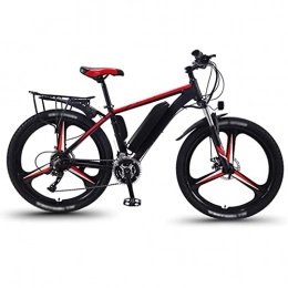 WMLD Electric Mountain Bike WMLD Electric Bike 26 Inch Tire 500W Electric Mountain Bicycle 36V 15Ah Lithium Battery E-Bike 27 Speed Aluminum Alloy E Bike (Color : Black, Size : Battery 15A)