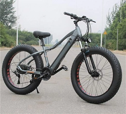 WN-PZF Bike WN-PZF Electric mountain bike, outdoor sports mountain bike for adult students, snow bike, aluminum alloy material + front and rear disc brakes + LCD screen + hidden battery, A