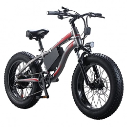 WPeng Electric Mountain Bike WPeng Adults Electric Bike, 250W Waterproof Motor, 20 Inches 4.0 Fat Tire Electric Bicycle, 36V Removable Lithium-Ion Battery, 7 Speed Shifter, Dual Disc Brakes for Teenager, Travel, Outdoor, Men, Women