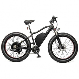 WSHA Electric Mountain Bike WSHA 48V 350W Electric Mountain Bike, 26inch Fat Tire Electric Bicycle with Removable 10Ah Lithium-Ion Battery, Professional 21 Speed Gears, for Adult