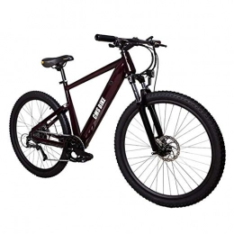 WXX Electric Mountain Bike WXX 250W Variable Speed Electric Bicycle 36V10.4A Detachable Lithium Batterydouble Disc Brake Travel City Aluminum Alloy Bicycle