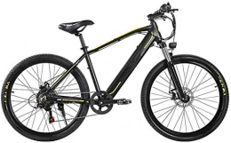 XBSLJ Bike XBSLJ Electric Bikes, Folding Bikes Mountain Bike Removable Lithium Battery Front Rear Disc Brake 26 inch 350W Brushless Motor 27 Speed 48V 10Ah for Adults-Black