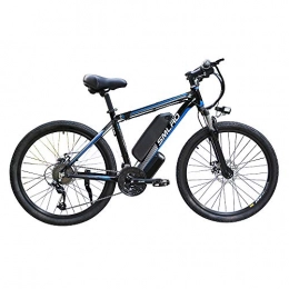 Xiaotian Electric Mountain Bike Xiaotian 26 Inch Electric Mountain Bikes, City Commuter Travel Work Out 350W 21 Speed Gear E-Bike with 48V 13AH Large Capacity Removable Lithium-Ion Battery for Adult Men Women