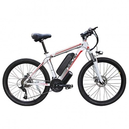 Xiaotian Bike Xiaotian Electric Mountain Bikes for Adults, 26Inch City Commuter 350W 21-Level Shift Assisted Bicycle All Terrain E-Bike with 48V 13AH Removable Lithium-Ion Battery for Adult Men Women