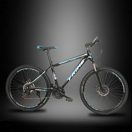 XXXVV Electric Mountain Bike XXXVV Electric Bike Electric Bicycle for Adult 26'' Electric Mountain Bike 350W Ebike 21 / 27 Speed Gear with Removable Lithium Battery and Battery Charger, Blue, 27 speed