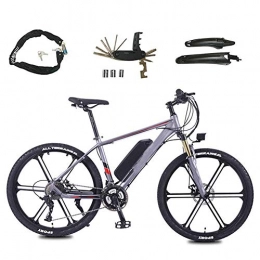 YAMMY Bike YAMMY Electric Bikes, Men'S Mountain Bike Aluminum Alloy Cycling Bike All Terrain, 26" 36V 350W Removable Lithium Ion Battery Mountain Bike, (Exercise bikes)
