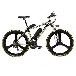 Yd&h Bike Yd&h 26 Inch Electric Mountain Bike, Commute Electric Bicycle with Removable 48V 10AH Lithium Battery, Shimano 21-Speed, Men's And Women Adult-Only, B