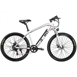 YITING Electric Mountain Bike YITING 26 inches electric off road mountain bikeAluminum alloy Frame 48V / 9.6Ah lithium battery / 350W 7 speed electric bicycles for adultsCity Bicycle Max Speed 25 km / h