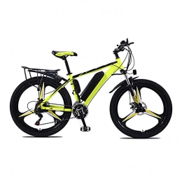 YLKCU Electric Bike, 26Inch Electric Bikes for Adults Mountain Bike with 350W Motor, 36V/10Ah Removable Battery, 21Speed Gears,Double Disc Brakes
