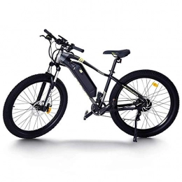 YOUSR Electric Mountain Bike YOUSR Electric Bicycle, 36V Lithium Battery Mountain Fat Tire Car Battery Can Be Extracted Black 26 Inches