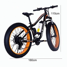 YOUSR Electric Mountain Bike YOUSR Electric Bicycle, DR-250W Electric Mountain Bike 26 Inch Electric Bicycle with Removable 36V / 10.4AH Lithium Ion Battery, Aluminum Frame, 21 Gang Mountain Bike Bicycle