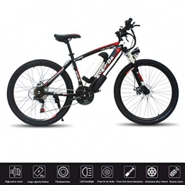 YXYBABA Electric Mountain Bike YXYBABA Electric Bicycle Removable 36V / 10Ah Lithium-Ion Battery Pack Integrated Shimano 27-Speed, Saddle Adjustable, Dual Disc Brakes Electric Bicycle for Commuting