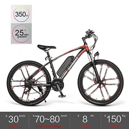 YXYBABA Bike YXYBABA Electric Bike for Adult 26'' Mountain Electric Bicycle Ebike 48V 8AH Removable Lithium Battery 350W Powerful Motor Shimano 21 Speed