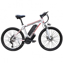YYAO Electric Mountain Bike YYAO 26'' Electric Mountain Bike Removable Large Capacity Lithium-Ion Battery (48V 350W), Electric Bike 21 Speed Gear Three Working Modes