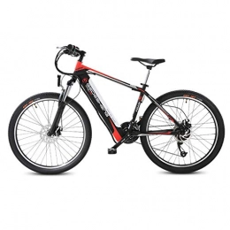 ZBB Electric Bicycle 26 Inch Portable Electric Mountain Bike for Adult with 48V Lithium-Ion Battery E-bike 240W Powerful Motor Maximum Speed About 30KM/H,Red