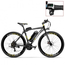 AA-folding electric bicycle Electric Mountain Bike ZDDOZXC RS600 700C Pedal Assist Electric Bike, 36V 20Ah Battery, 300W Motor, High Carbon Steel Airfoil-shaped Frame, Both Disc Brake, Endurance Up To 70km, 20-35km / h, Road Bicycle