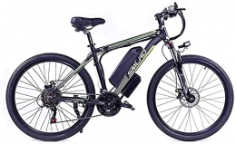 ZJZ Electric Mountain Bike ZJZ 26 In Electric Bike for Adult 48V 350W High Capacity Lithium Battery with Battery Lock 27 Speed Mountain Bicycle with LCD Instrument and LED Headlights Commute E-bike