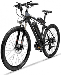 ZJZ Electric Mountain Bike ZJZ Bikes, Electric Mountain Bike for Adults, 26'' Electric Bicycle 250W 36V 10Ah Removable Large Capacity Lithium-Ion Battery 21 Speed Gear with Rear Seat