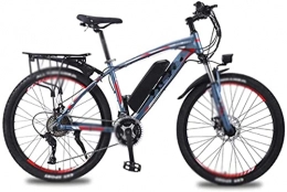 ZMHVOL Bike ZMHVOL Ebikes, 26 inch Electric Bikes Mountain Bicycle, 36V13A lithium battery Bike 350W Motor LED headlights Bikes ZDWN (Color : Grey)