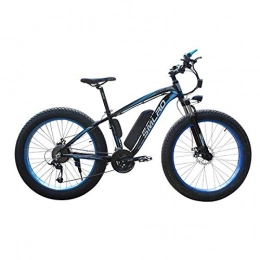 ZXL Bike ZXL E-Bike 48V 350W / 500W1000W Motor 13Ah Lithium Battery Electric Bicycle 26 inch Fat Tire Electric Bike-Red 1000W 13Ah, Blue 350W 13Ah