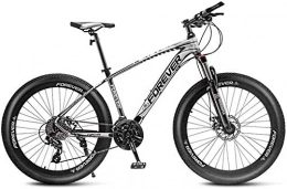 AYDQC Fat Tyre Mountain Bike 24" Adult Mountain Bikes, Frame Dual-Suspension Mountain Bicycle, Aluminum Alloy Frame, All Terrain Mountain Bike, 24 / 27 / 30 / 33 Speed 6-11, C, 27 Speed fengong (Color : C)