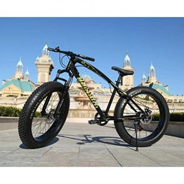 Llpeng Fat Tyre Mountain Bike 26 Inch 4.0 Widened Large Tire Shift Fat Tire Bike, Mountain Beach Snowmobile, Shock Absorption Off-Road Bicycle (Color : 1, Size : 30Speed)