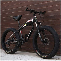 NOLOGO Bike 26 Inches Cross-country Mountain Bike, Fat Tire Hardtail Mountain Bicycle, Aluminum Frame Alpine Bicycle, Mens Womens Spoke Bicycle (Color : 24 speed)