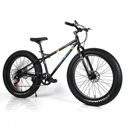 TBAN Fat Tyre Mountain Bike 28 Inch Snow Bike, 4.0 Widened Tire Bike, Mountain Speed Bicycle, Front And Rear Mechanical Double Disc Brakes, Suitable for Adult Men And Women, D