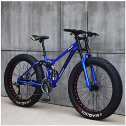 CDFC Bike CDFC Fat Tire mountain bike, 26 inch mountain bike bicycle with disc brakes, frames from carbon steel, suitable for people over 175 Cm United, 27 Speed